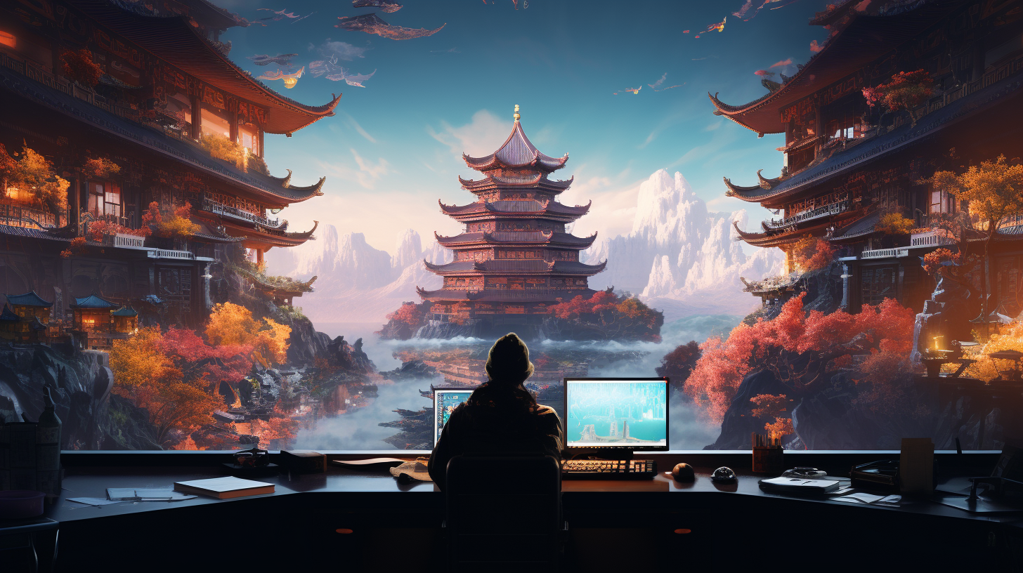 Sillhouette_China_a_(1-temple)