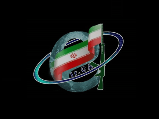 Iran war flag