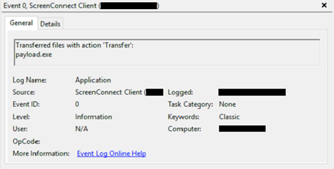 ScreenConnect Filetransfer